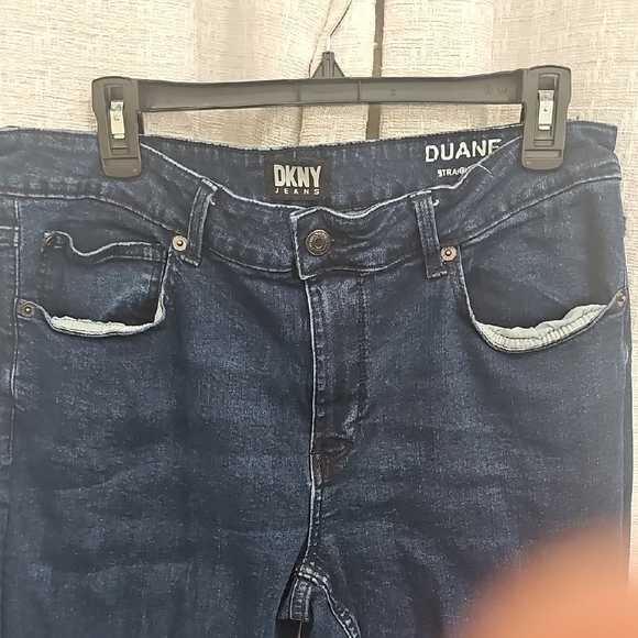 DKNY Dark Blue Denim Jeans - Picture 1 of 4